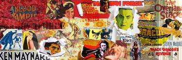 Original Pop Culture/Celebrity Collage by Dean Kirkland