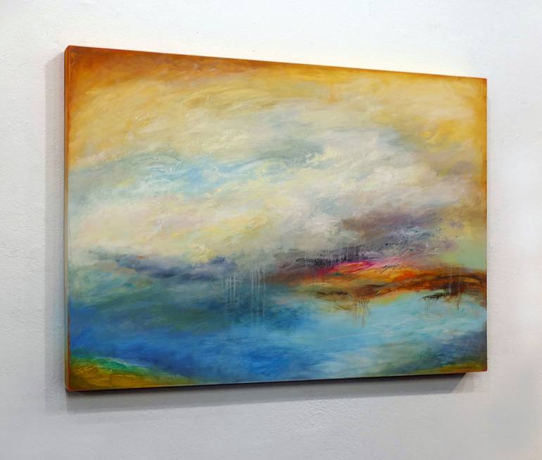 Original Abstract Expressionism Abstract Painting by Joseph Bellacera