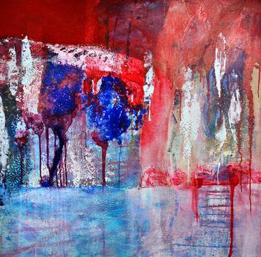 Original Abstract Landscape Paintings by MIHAELA GORCEA