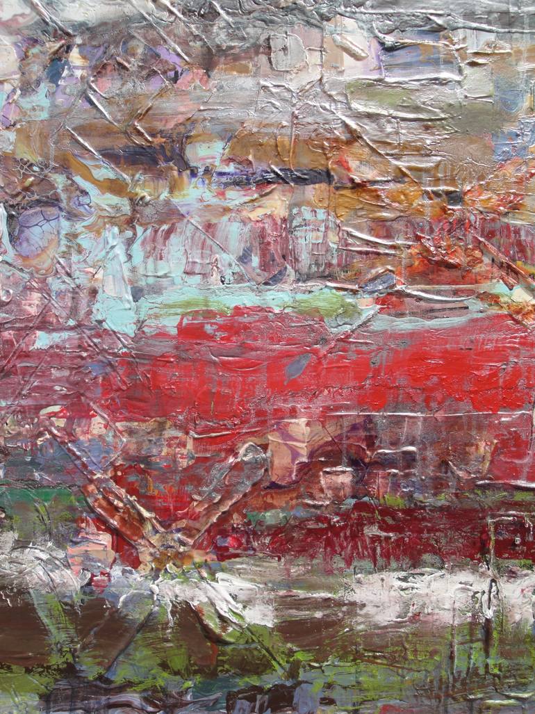 Original Abstract Landscape Painting by Shannon Martinuzzi