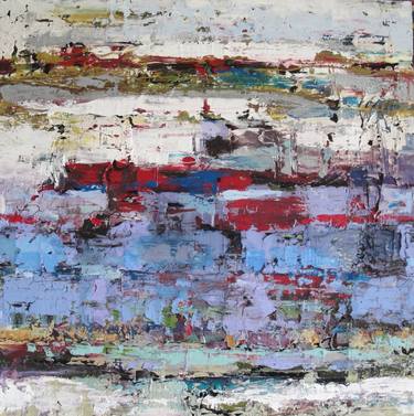 Original Abstract Landscape Paintings by Shannon Martinuzzi