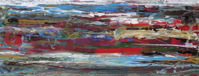 Original Abstract Expressionism Abstract Paintings by Shannon Martinuzzi
