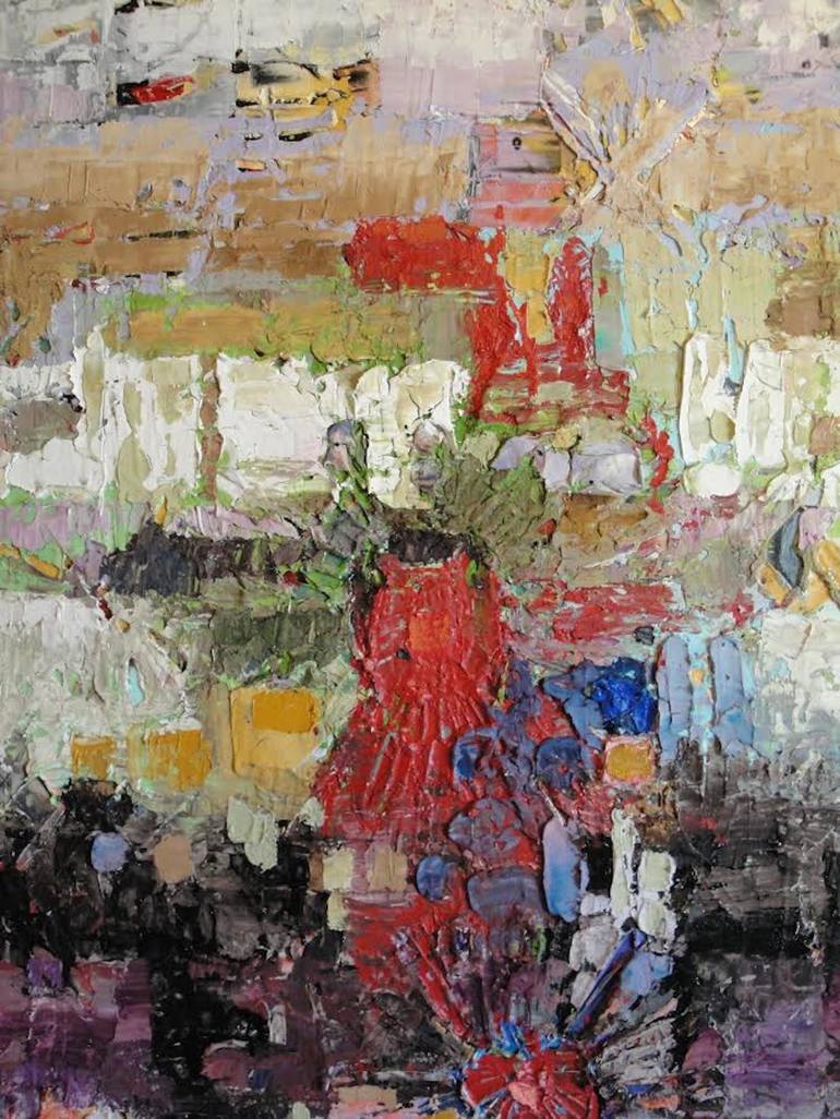 Original Abstract Landscape Painting by Shannon Martinuzzi