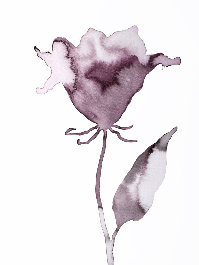 Print of Expressionism Botanic Paintings by Elizabeth Becker