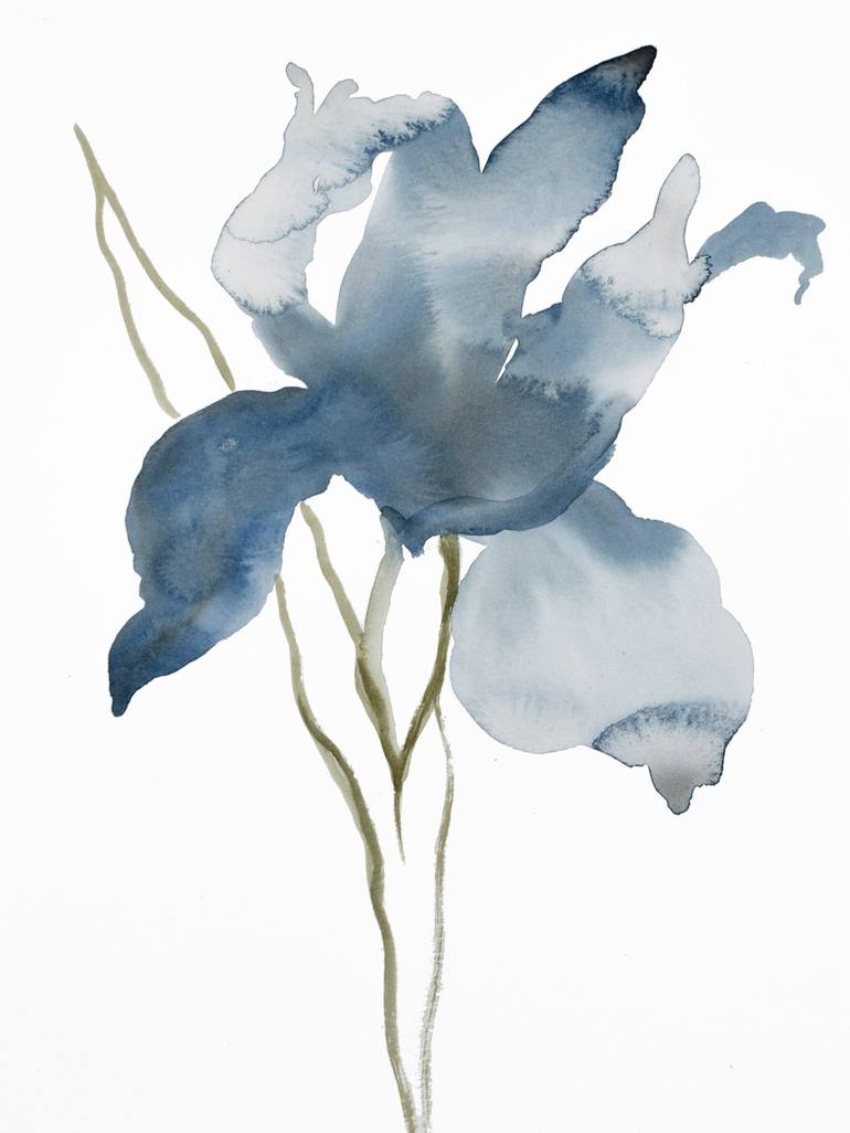 Print of Expressionism Botanic Paintings by Elizabeth Becker