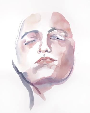 Print of Expressionism Portrait Paintings by Elizabeth Becker