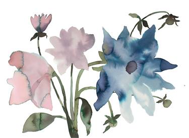 Original Floral Paintings by Elizabeth Becker