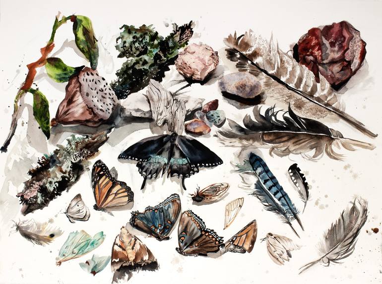 Print of Figurative Nature Paintings by Elizabeth Becker