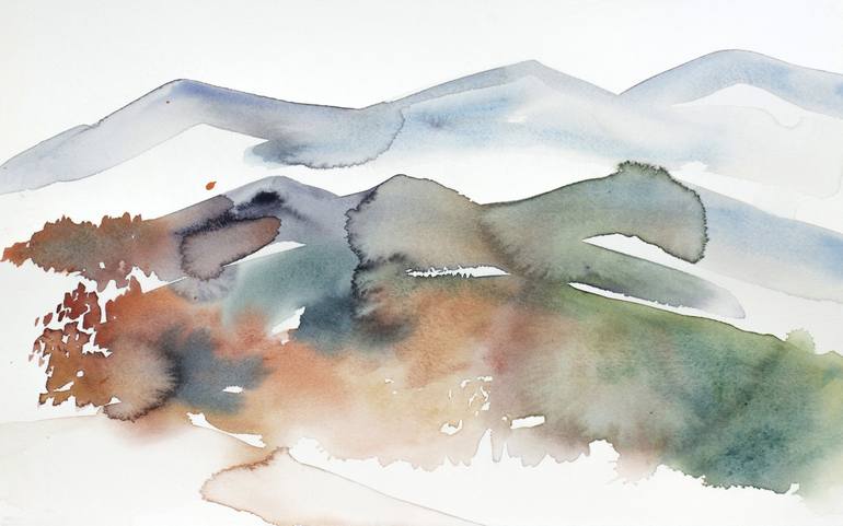Print of Abstract Expressionism Abstract Paintings by Elizabeth Becker