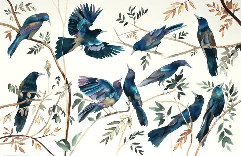 Print of Contemporary Animal Paintings by Elizabeth Becker