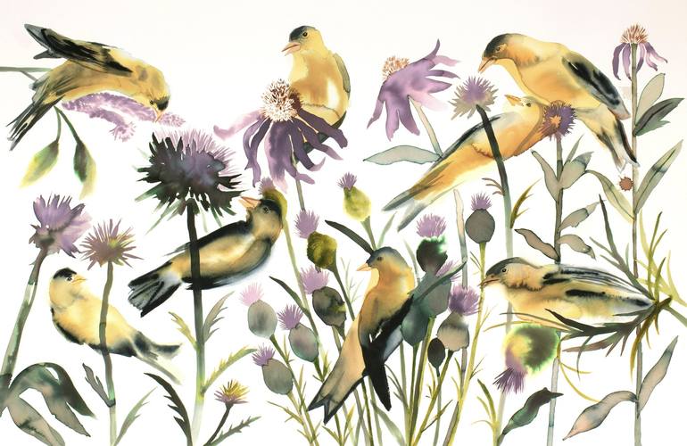 Print of Contemporary Animal Paintings by Elizabeth Becker