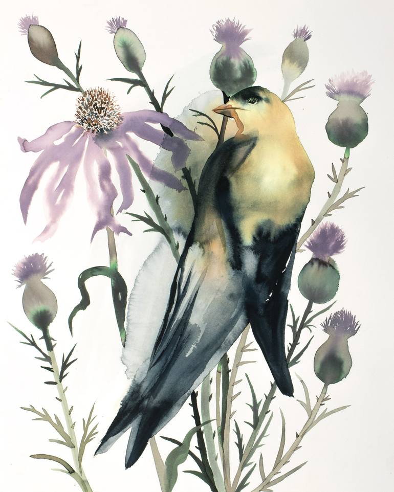 Print of Contemporary Animal Paintings by Elizabeth Becker