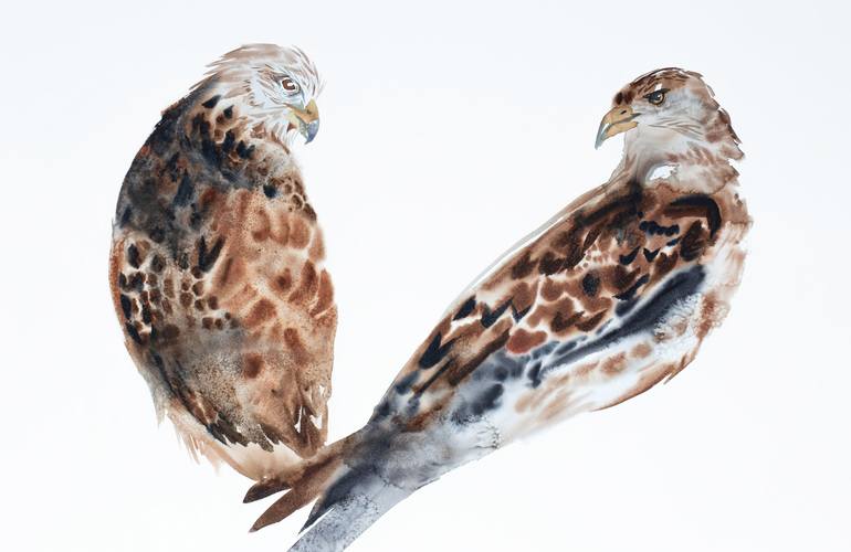 Print of Contemporary Animal Paintings by Elizabeth Becker