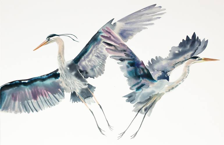 Print of Contemporary Animal Paintings by Elizabeth Becker