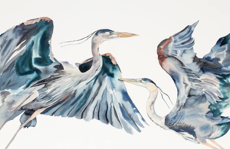 Print of Contemporary Animal Paintings by Elizabeth Becker