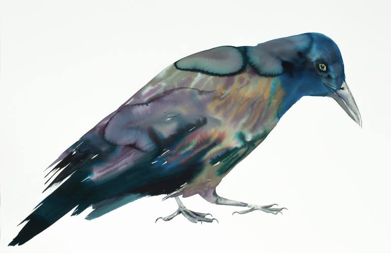 Print of Contemporary Animal Paintings by Elizabeth Becker