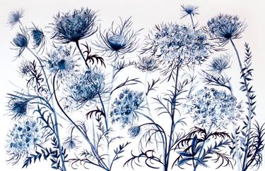 Original Expressionism Botanic Paintings by Elizabeth Becker