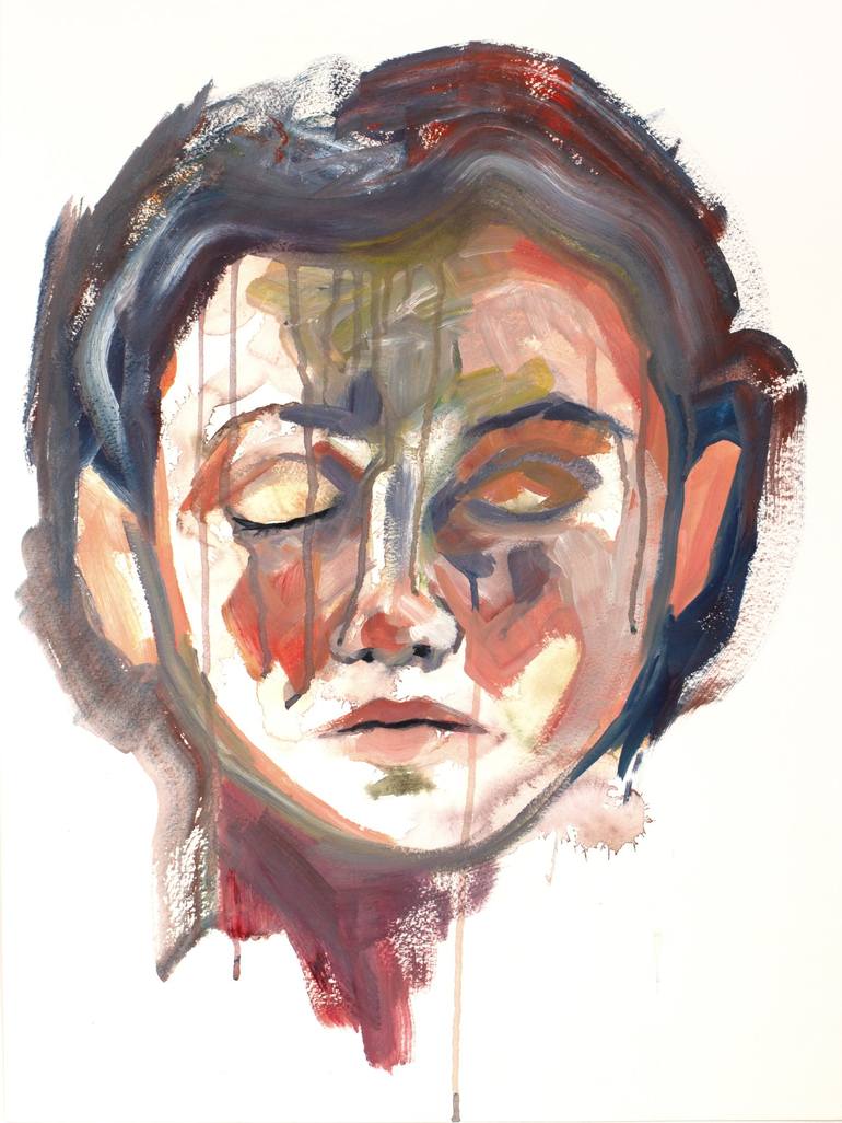 Print of Portraiture People Paintings by Elizabeth Becker