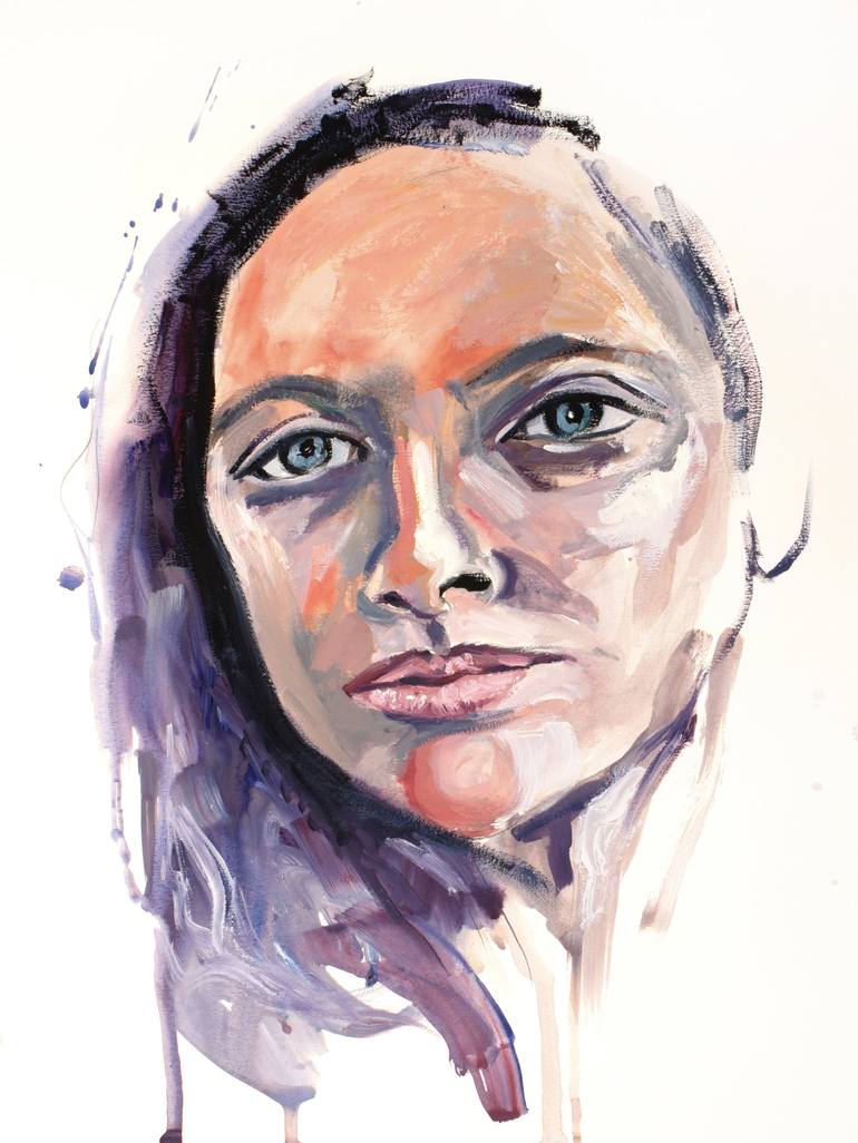 Print of Portraiture People Paintings by Elizabeth Becker
