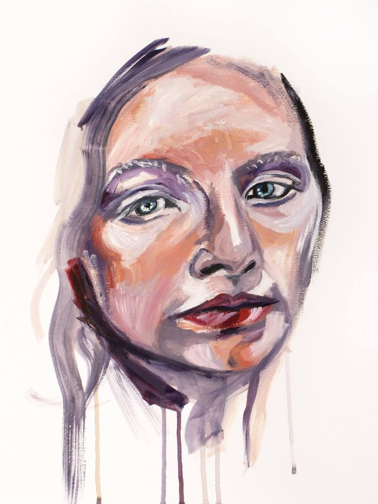 Print of Portraiture People Paintings by Elizabeth Becker