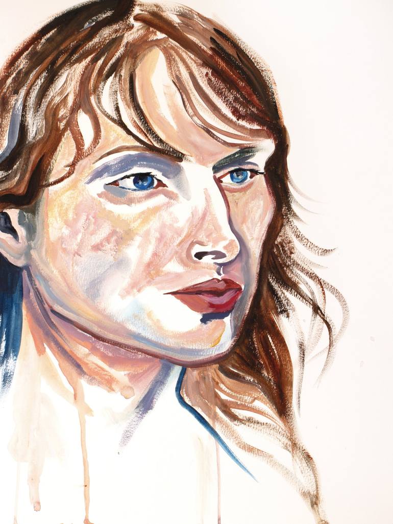 Print of Portraiture People Paintings by Elizabeth Becker