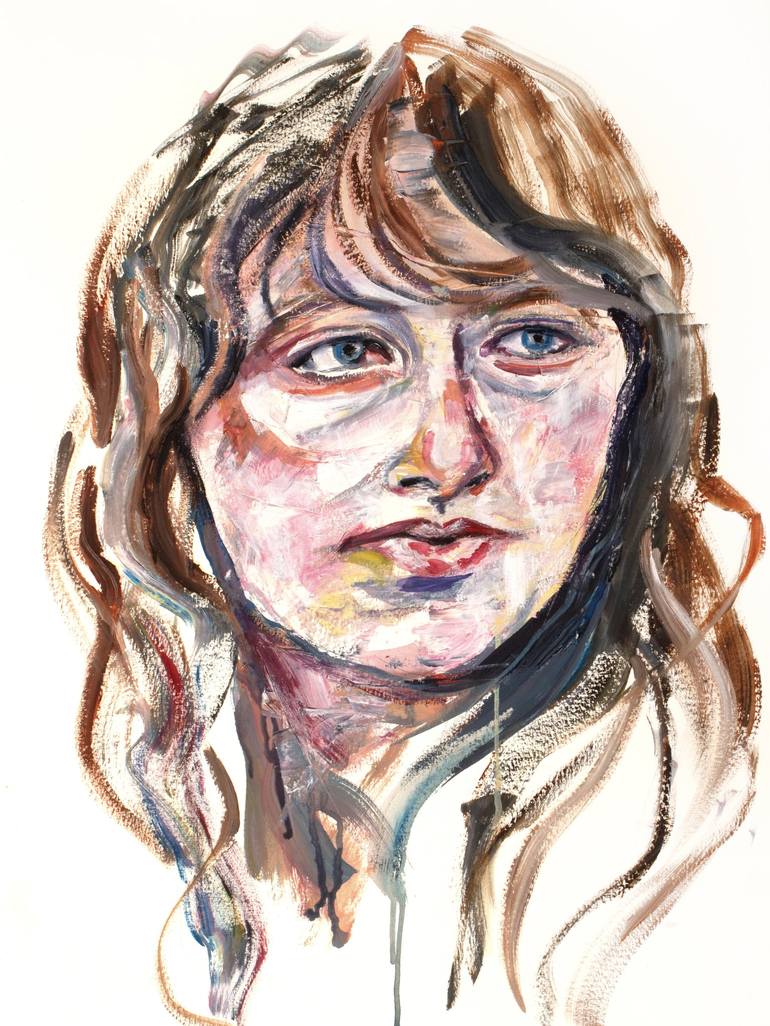 Print of Portraiture People Paintings by Elizabeth Becker