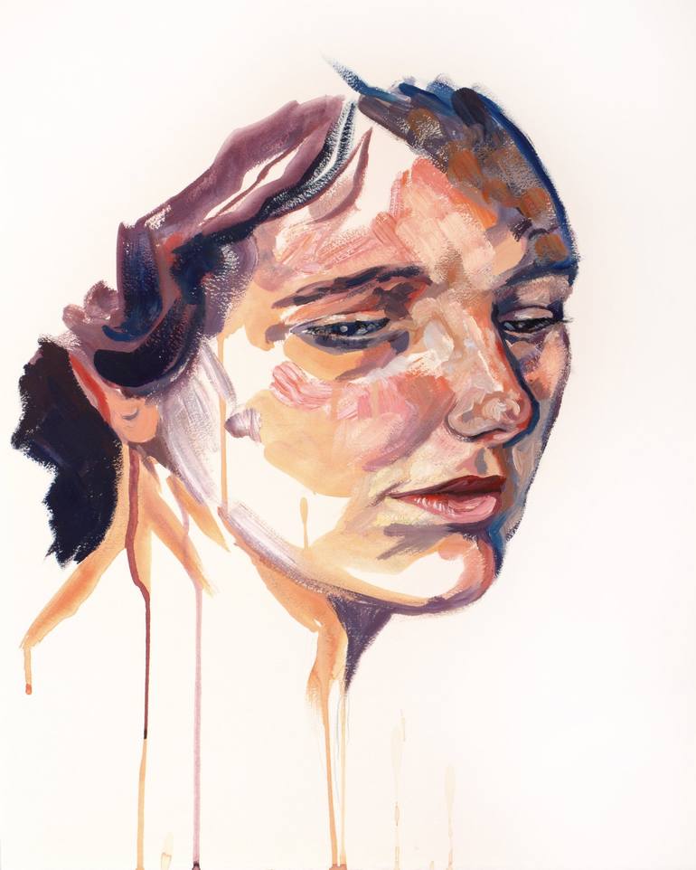 Print of Portraiture People Paintings by Elizabeth Becker