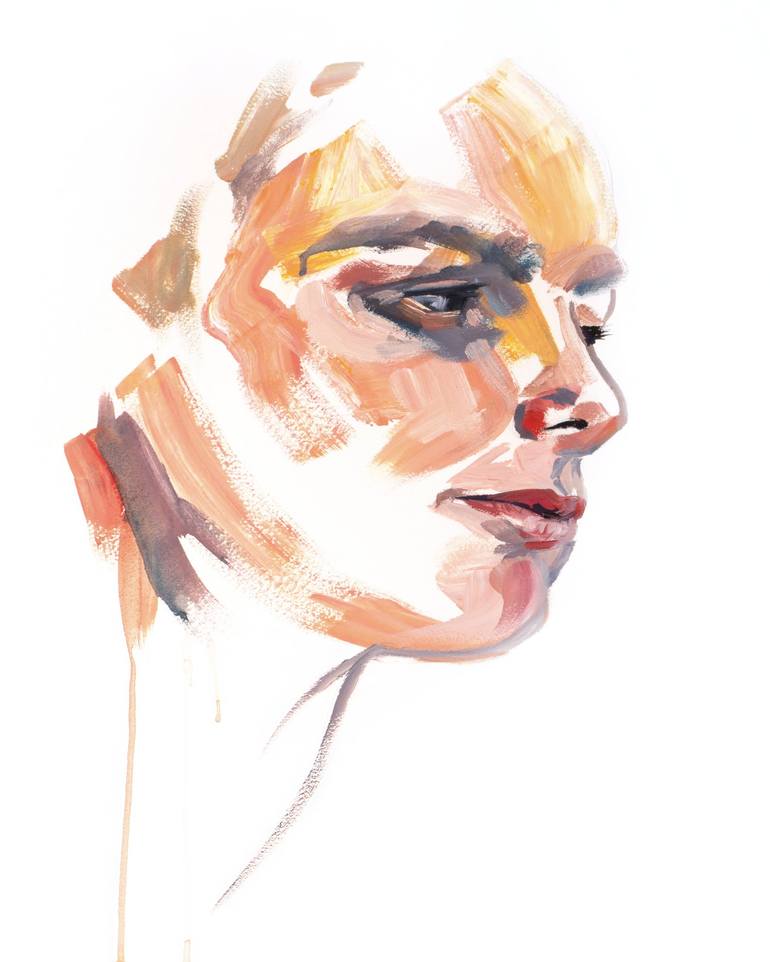 Print of Portraiture People Paintings by Elizabeth Becker