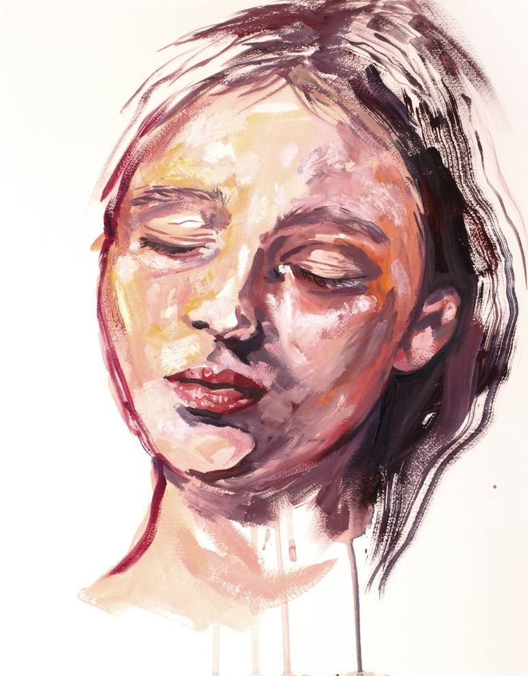 Print of Portraiture People Paintings by Elizabeth Becker