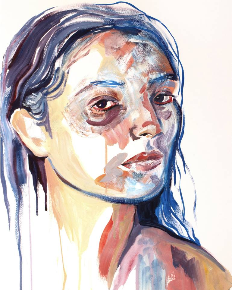 Print of Portraiture People Paintings by Elizabeth Becker