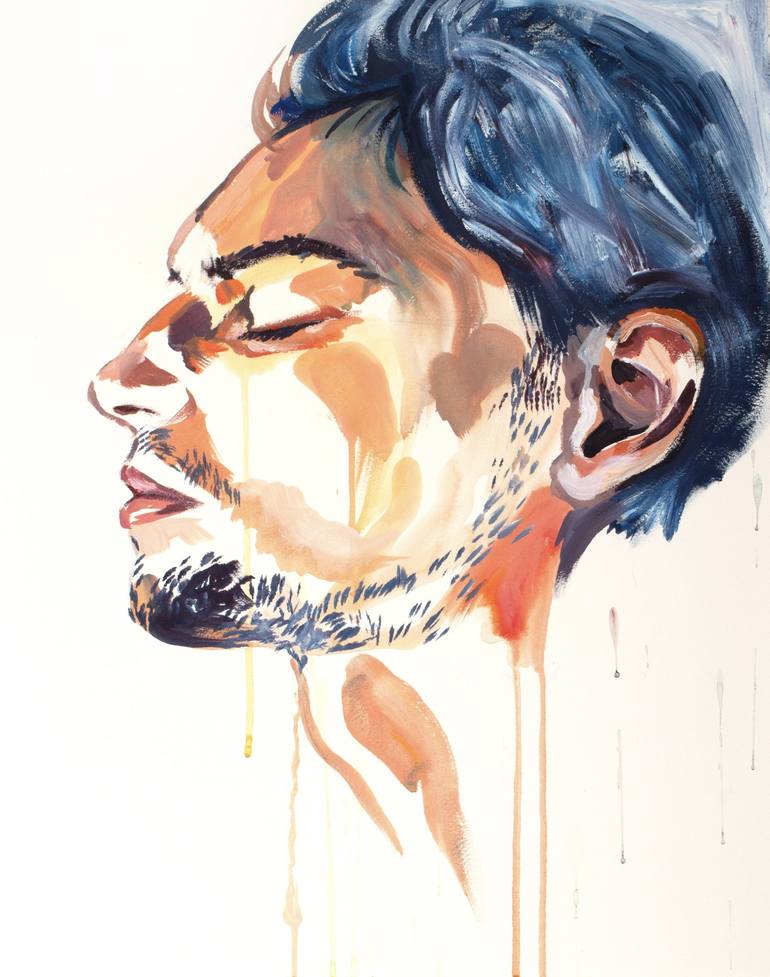 Print of Portraiture People Paintings by Elizabeth Becker