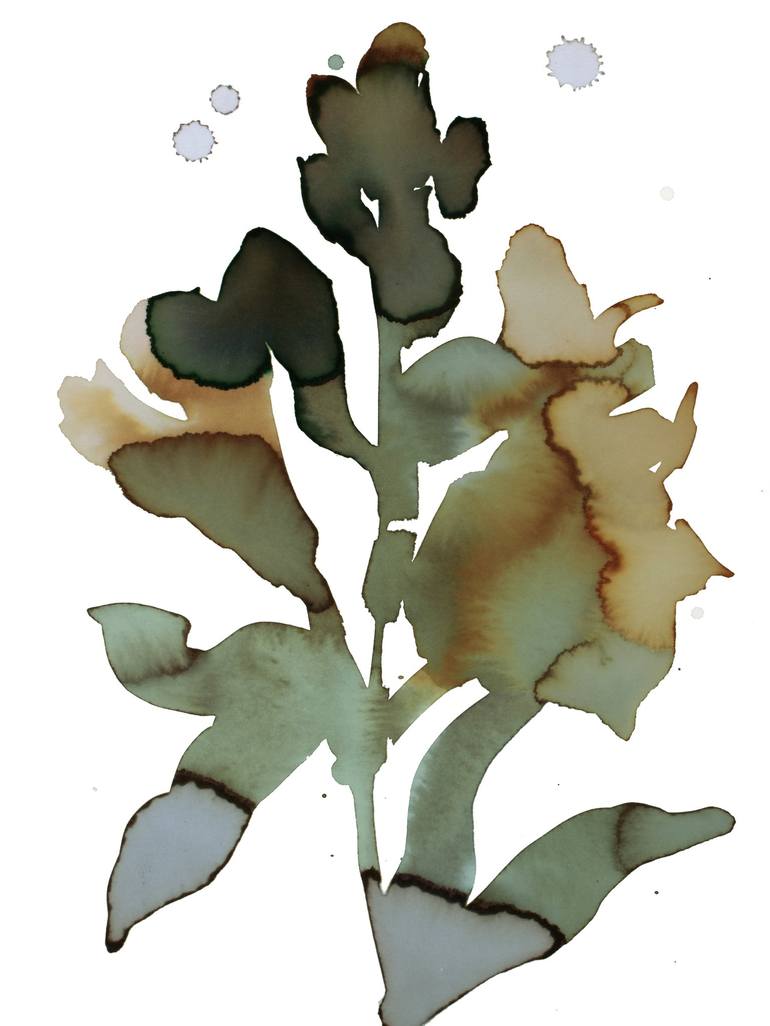 Print of Expressionism Botanic Paintings by Elizabeth Becker