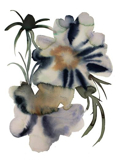 Original Expressionism Botanic Painting by Elizabeth Becker