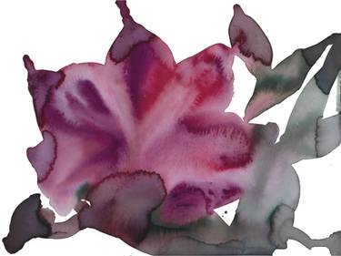 Original Expressionism Botanic Painting by Elizabeth Becker