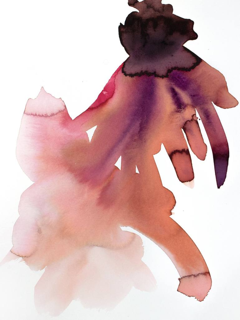 Print of Expressionism Botanic Paintings by Elizabeth Becker