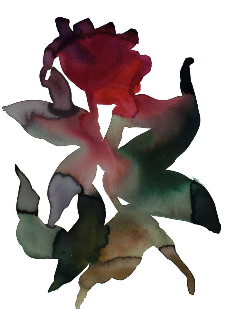 Print of Expressionism Abstract Paintings by Elizabeth Becker
