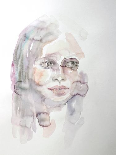 Original Abstract Portrait Paintings by Elizabeth Becker