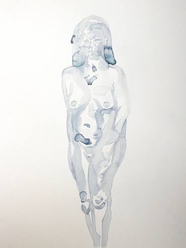 Original Abstract Nude Paintings by Elizabeth Becker
