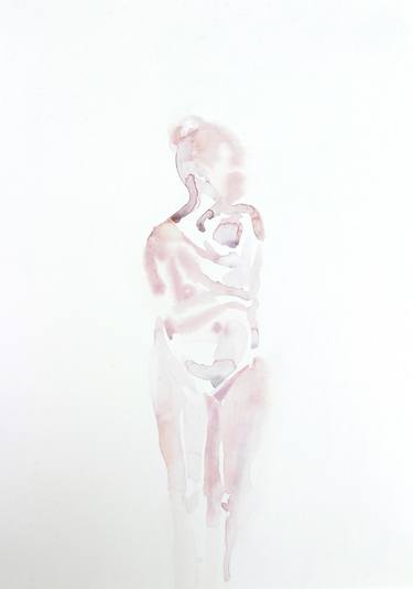 Print of Abstract Nude Paintings by Elizabeth Becker