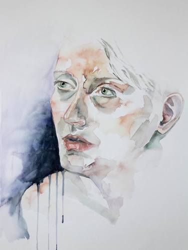 Original Figurative Portrait Paintings by Elizabeth Becker