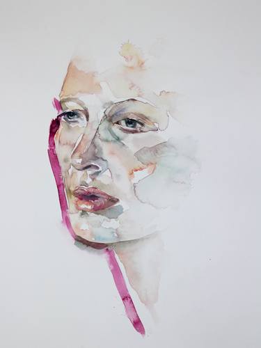 Original Expressionism Portrait Paintings by Elizabeth Becker