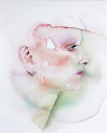 Original Abstract Portrait Paintings by Elizabeth Becker