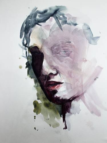 Original Abstract Expressionism Portrait Paintings by Elizabeth Becker