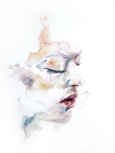 Original Abstract Portrait Paintings by Elizabeth Becker