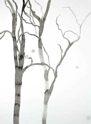 Original Tree Paintings by Elizabeth Becker