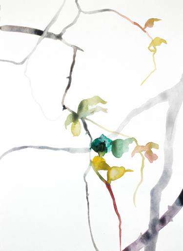 Print of Abstract Nature Paintings by Elizabeth Becker