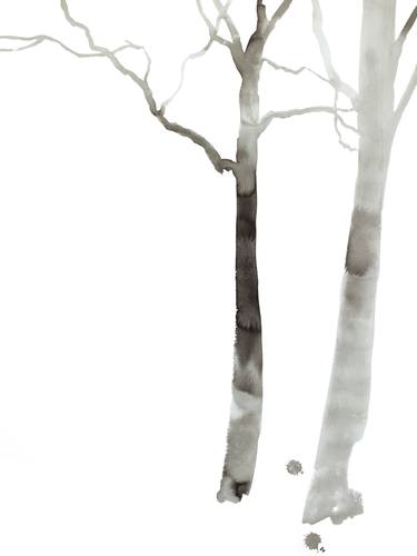 Print of Modern Tree Paintings by Elizabeth Becker