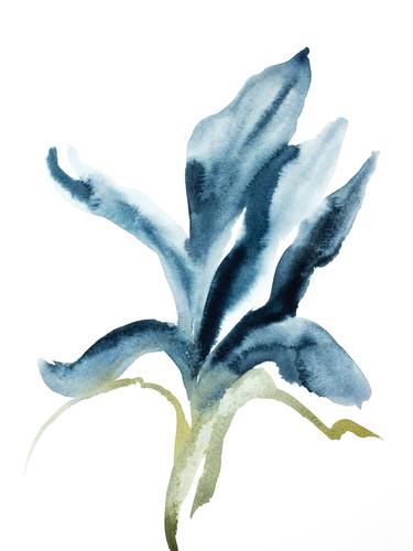 Print of Abstract Floral Paintings by Elizabeth Becker
