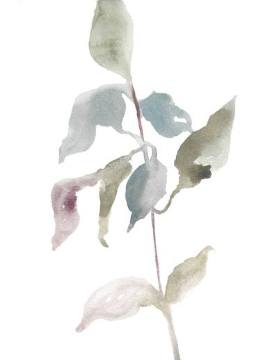 Print of Abstract Botanic Paintings by Elizabeth Becker