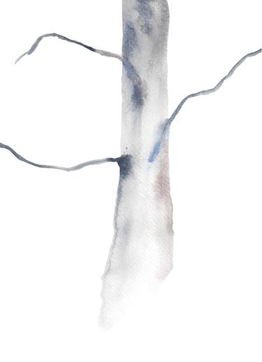 Print of Abstract Tree Paintings by Elizabeth Becker